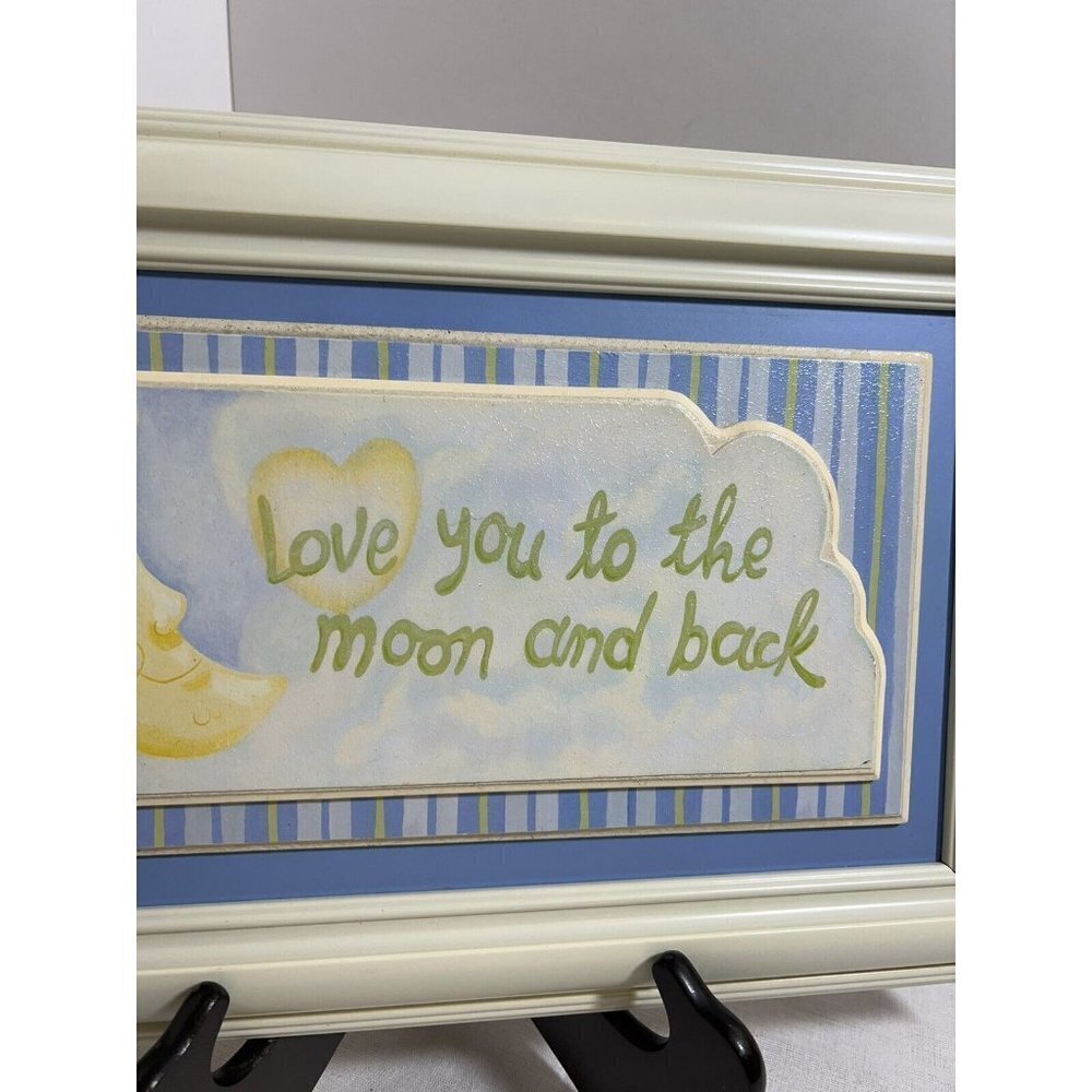 Kids Wall Decor Love to the Moon and Back 11” x 17” Crystal Art Gallery - Picture 4 of 7